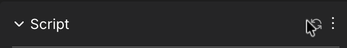 Refresh button