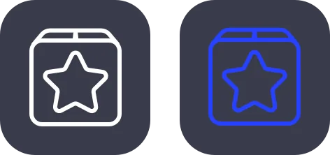 Icon contrast